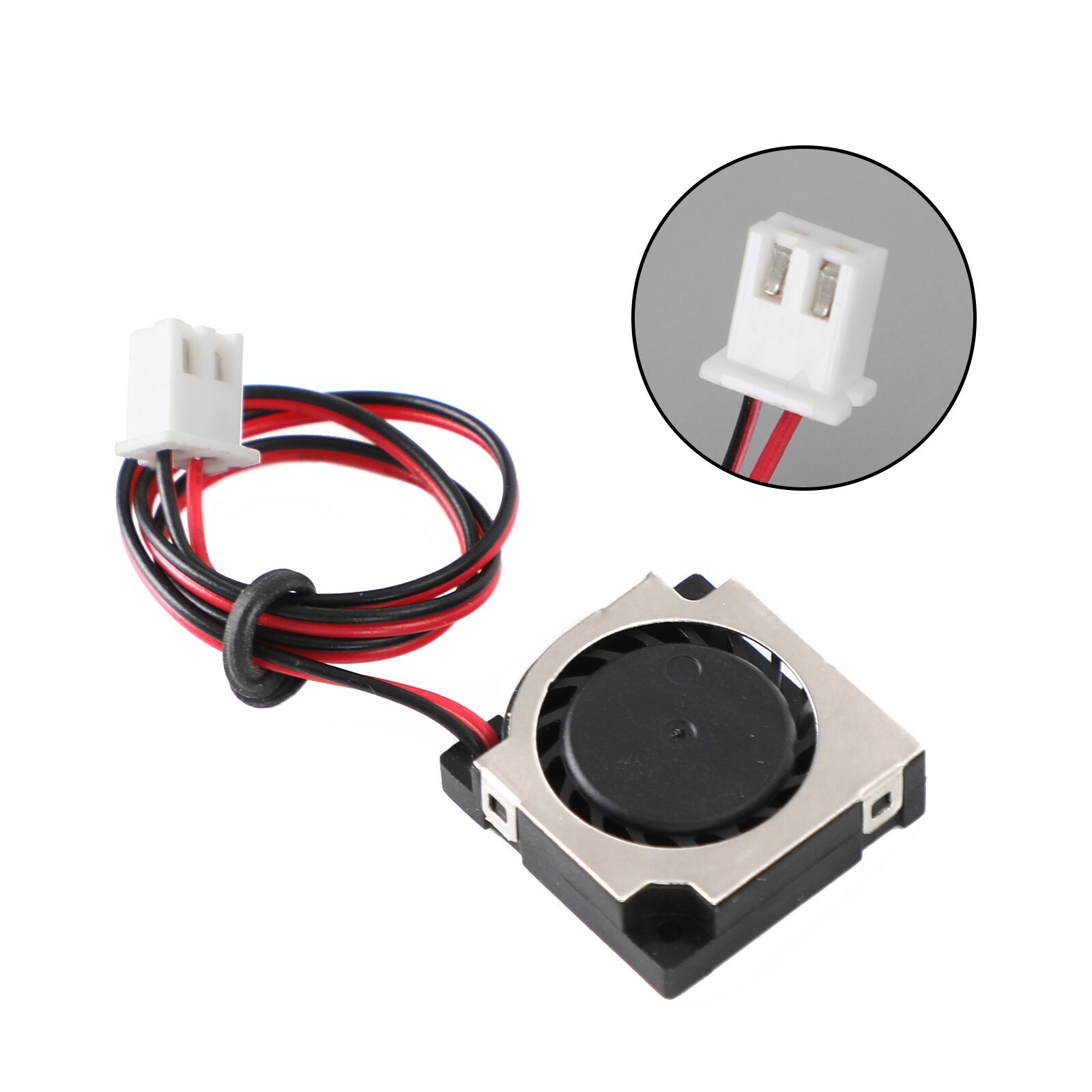 1x Brushless DC Cooling Blower Fan 5V 20065VS 20x20x6mm Sleeve 2 Pin Wire UE