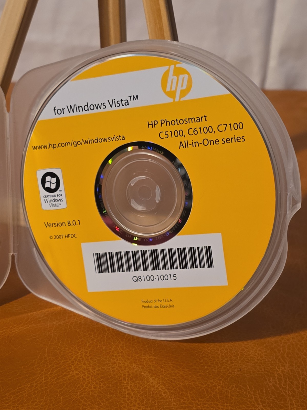 INSTALL CD ROM FOR HP OfficeJet 6300 7200 7300 7400 & PhotoSmart 2570 Win Vista