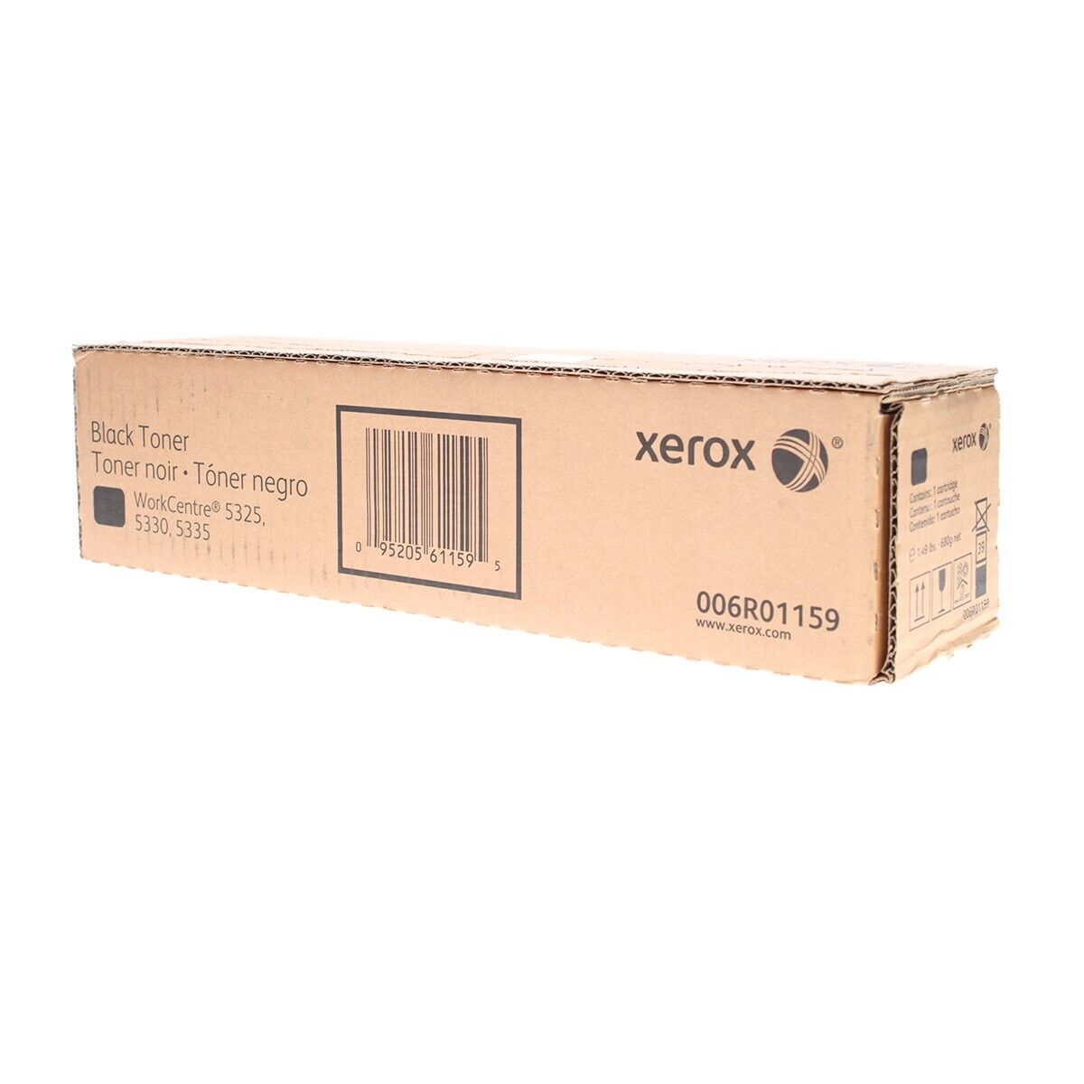 Xerox 006R01159, 6R01159, 6R1159 OEM Toner Black 30K Yield for use in
