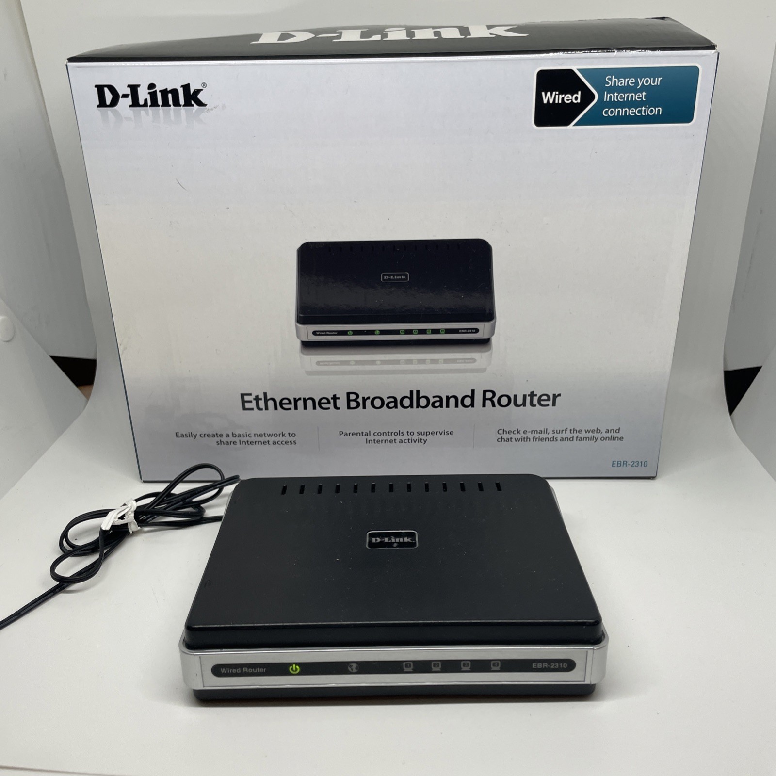 D-Link DI-804HV Broadband VPN Router 4-Port Ethernet EBR-2310