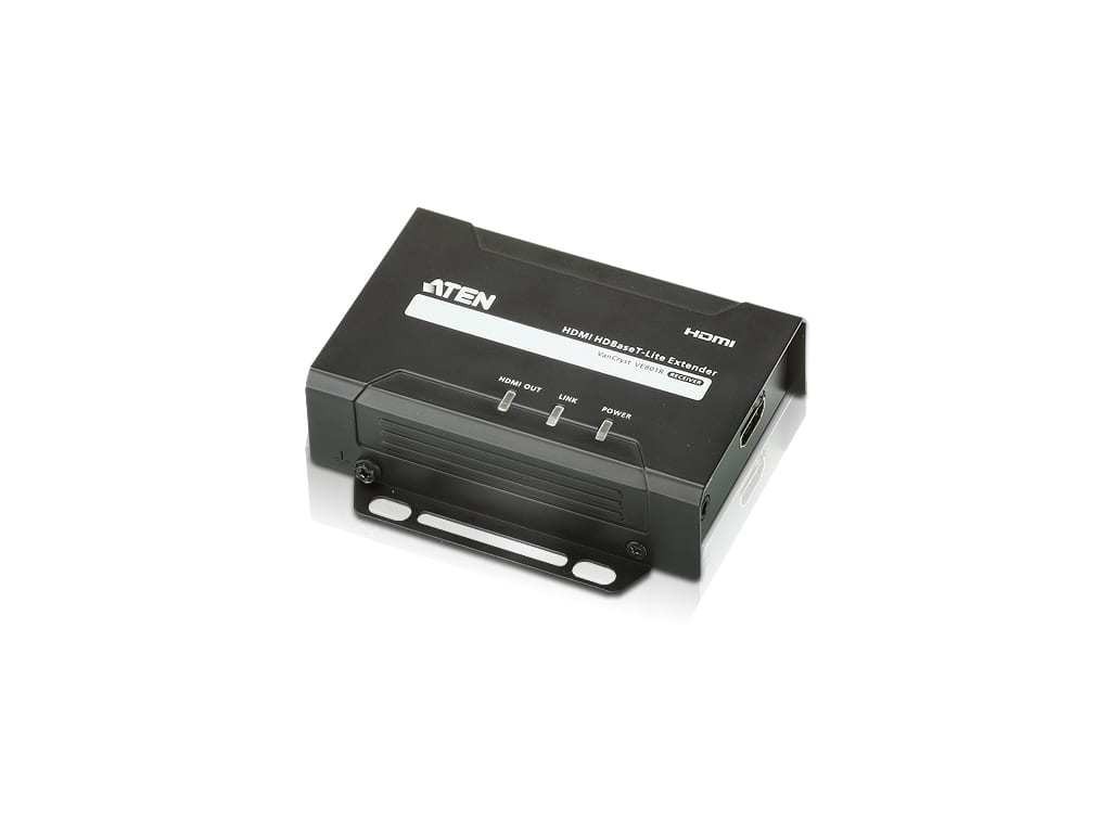 Aten VE801R HDMI HDBase T Receiver Unit Over Cat5e Cat6 Signal Extender