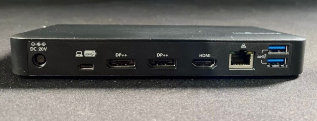 New Kensington SD4840P / K33806na USB-C 10gbps 3xVideo Driverless Dock Station