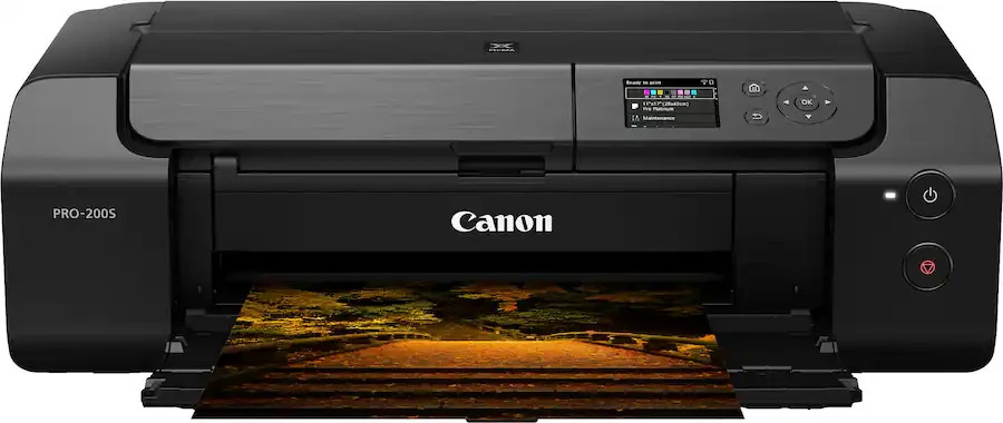 Canon - PIXMA PRO-200S Professional Wireless Inkjet Photo Printer - Large Format