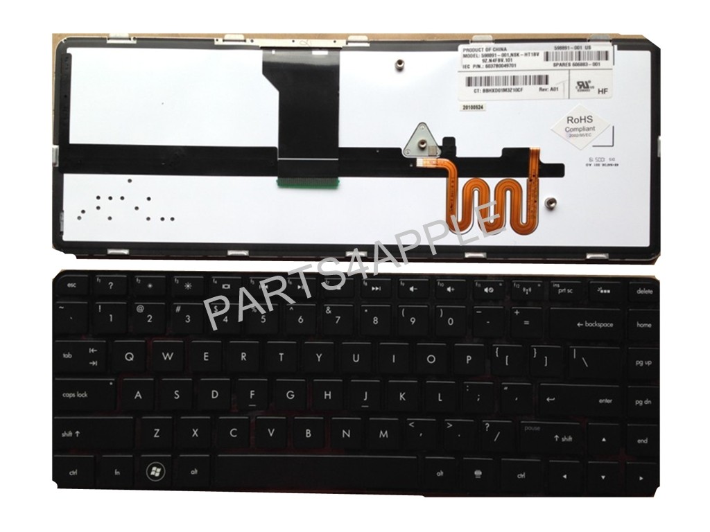 New Keyboard HP Pavilion DV5-2070US WQ744UA DV5-2129WM XH007UA US