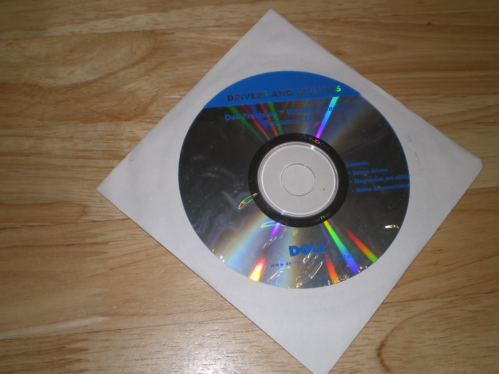Dell Precision WS380 n Series Resource CD Unopened ONC495