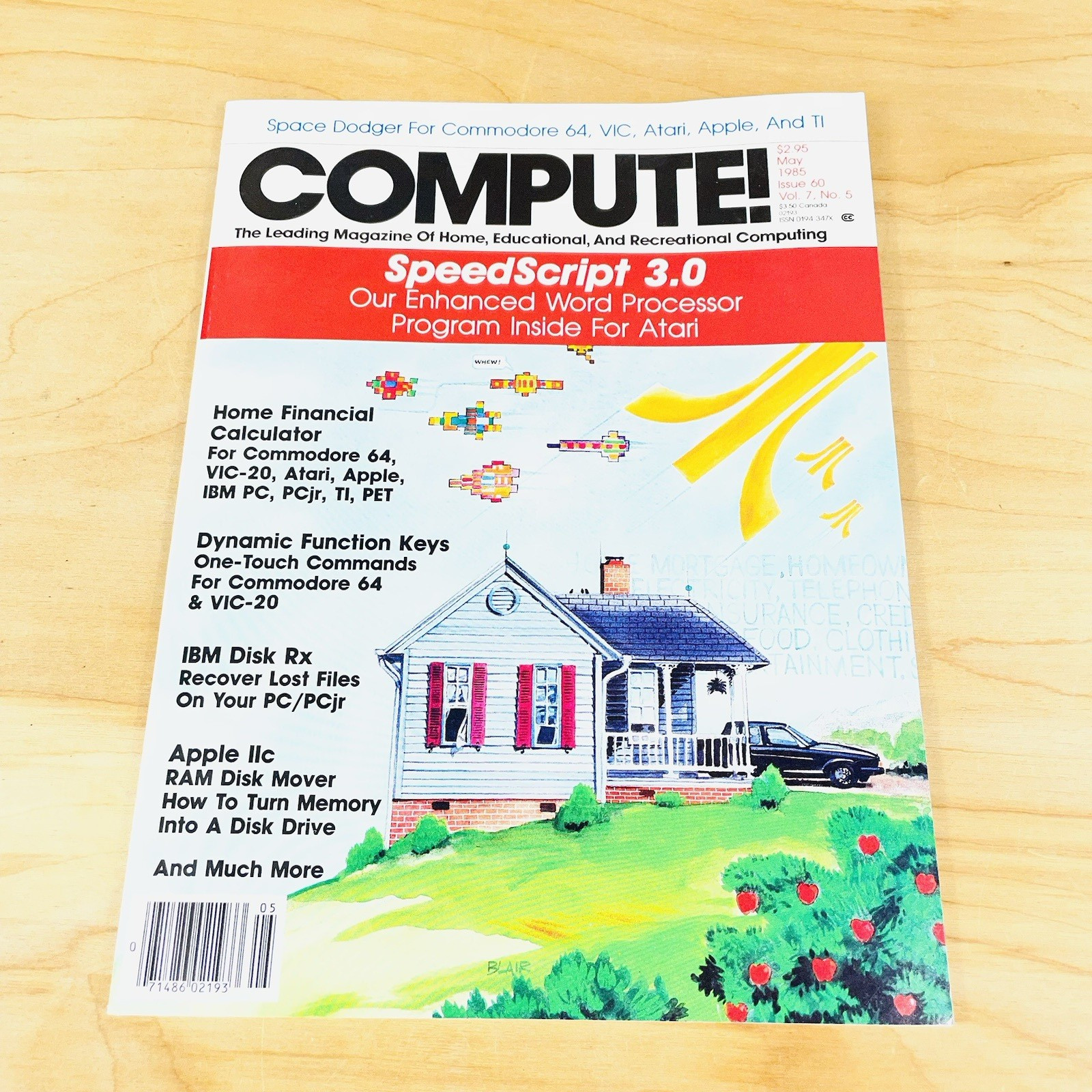 COMPUTE American home computer magazine Vol. 7, No. 5, Issue 60 May 1985