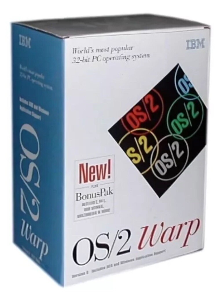 OS/2 Warp version 4.52 Installation CDs