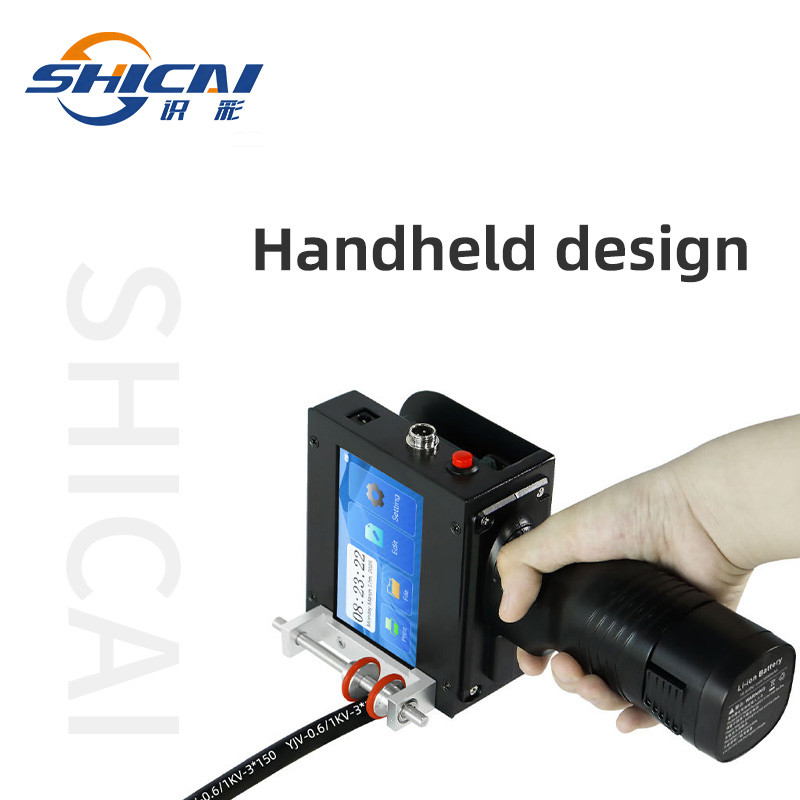 Handheld Inkjet Marking Machine for Insulated Wire Date Coding