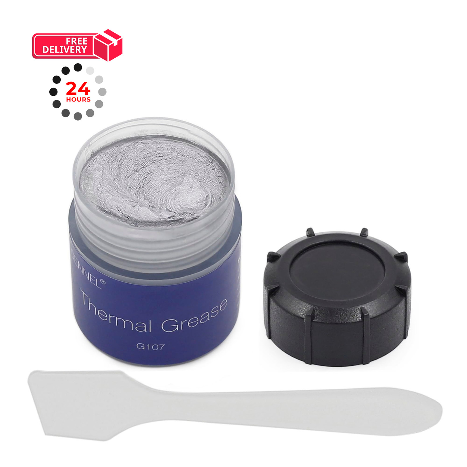 GENNEL G107 20g Silver Thermal Paste, CPU Grease Heat Sink Compound