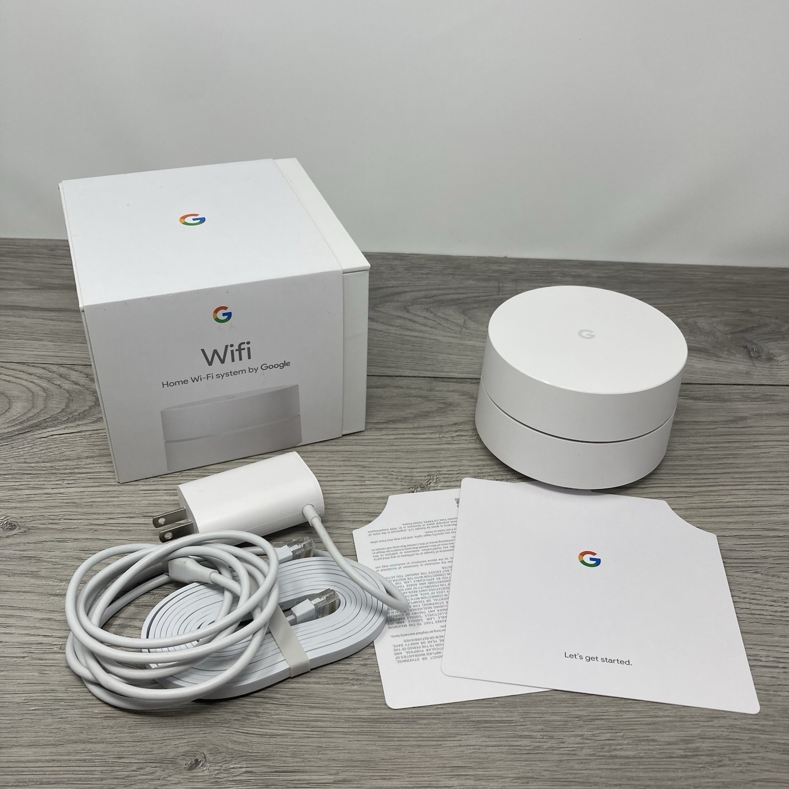 Google Home Wifi Point Router - White (GA00157-US) AC-1304 Tested OEM OPEN BOX