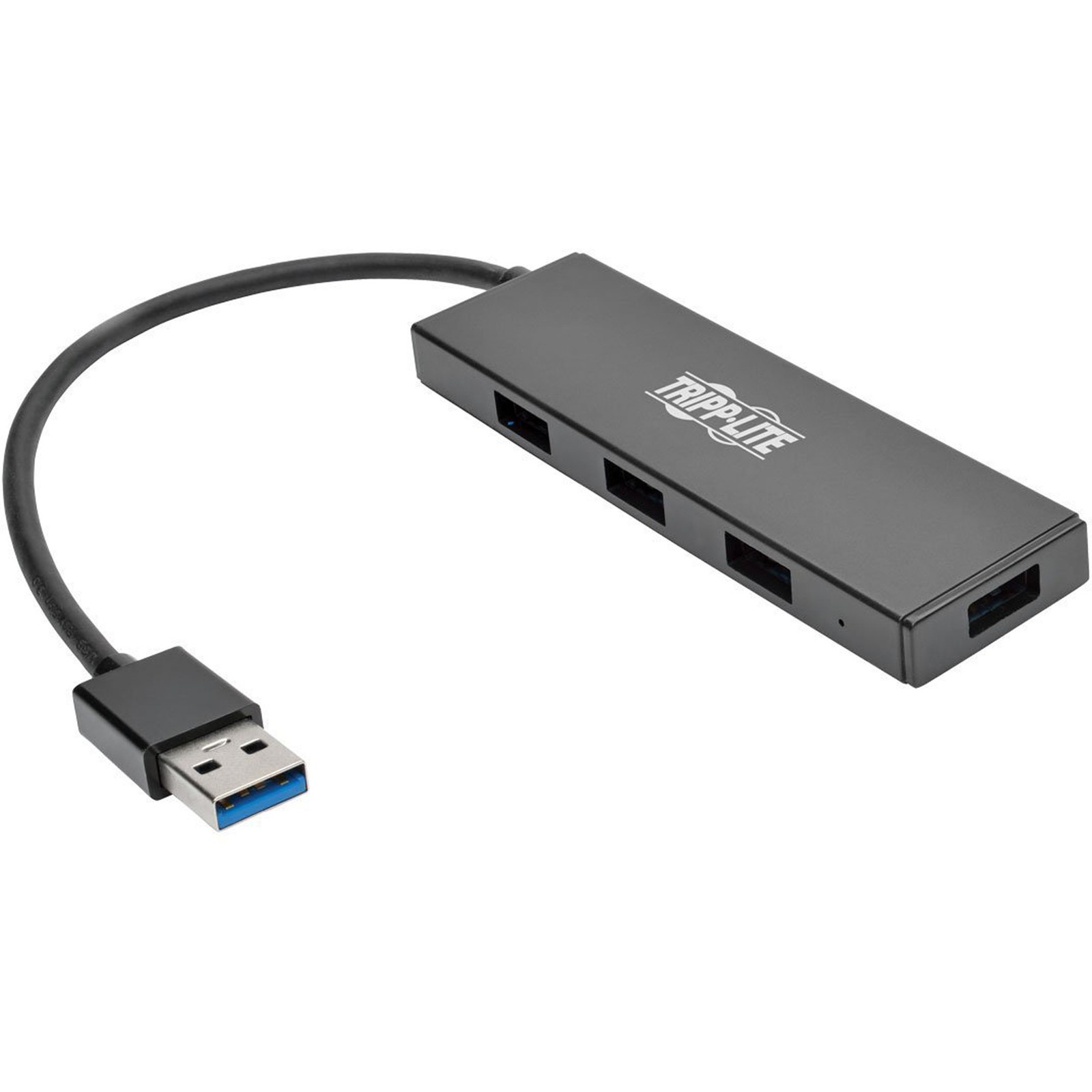 Eaton U360-004-SLIM 4PORT PORTABLE SLIM USB HUB USB 3.0 SUPERSPEED BUILT IN CABL