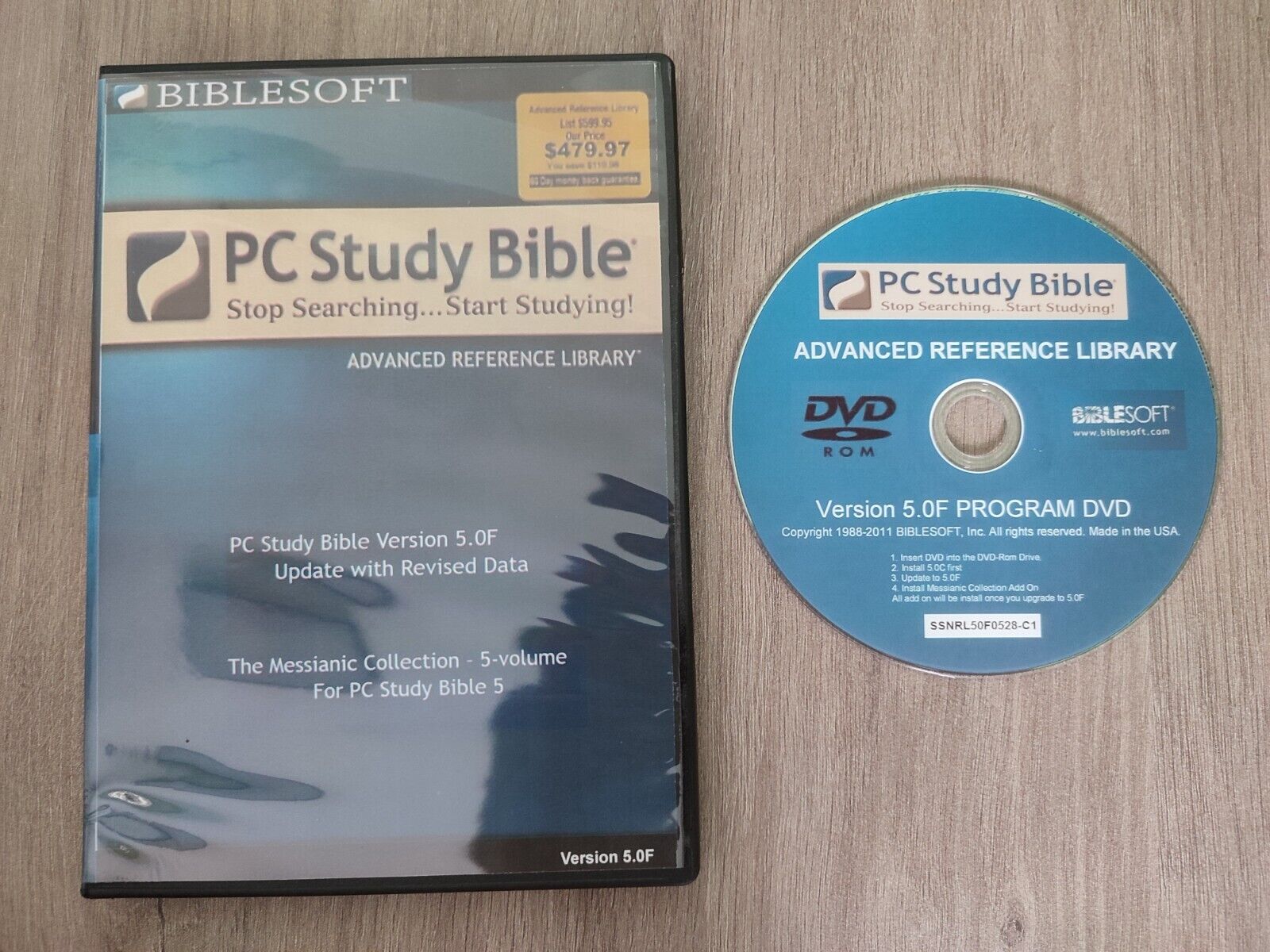 Biblesoft - PC Study Bible ADVANCED REFERENCE LIBRARY DVD ROM Version 5.0F