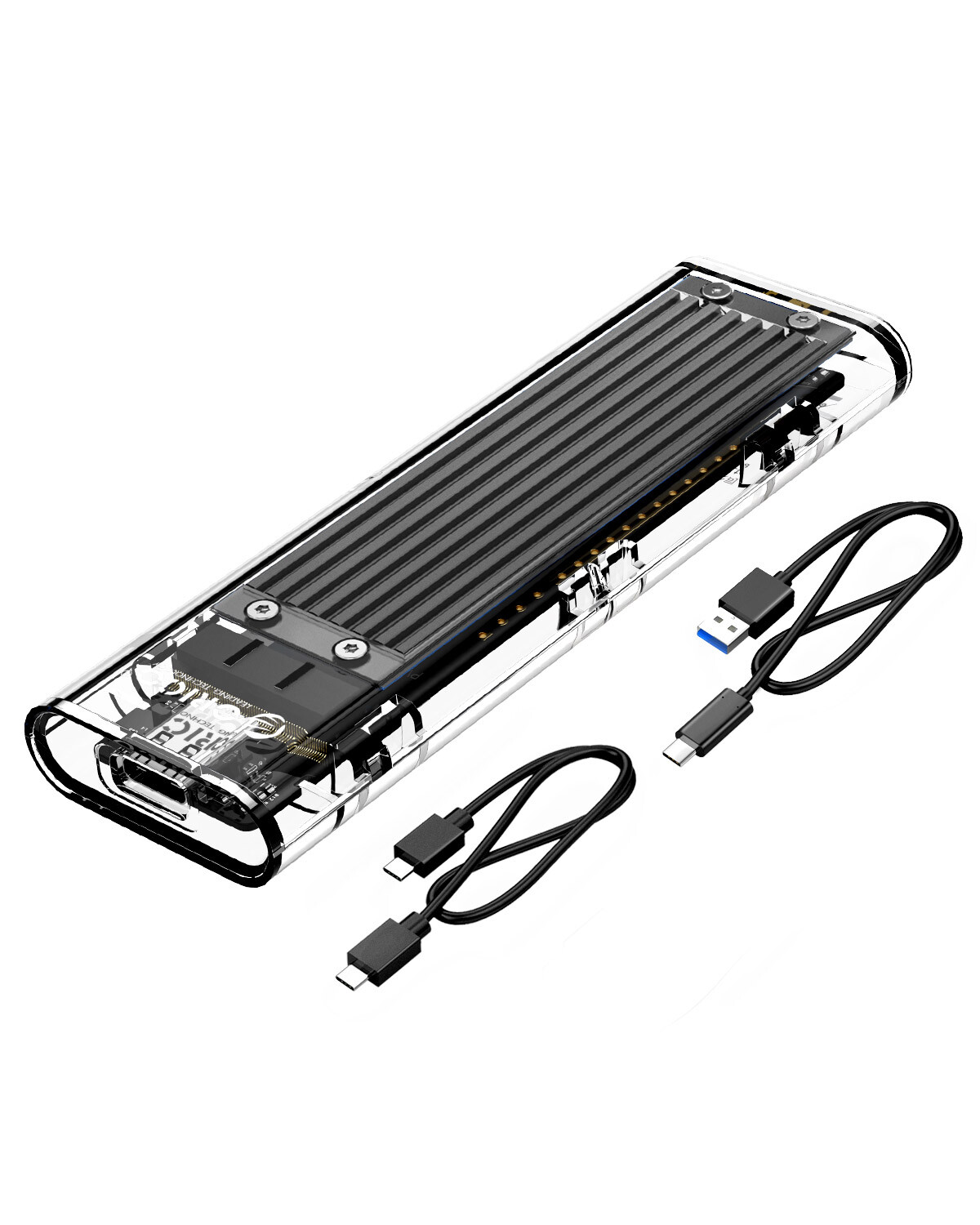 ORICO M2 NVMe SATA SSD Enclosure USB C 40Gbps/10Gbps SSD Case for M /B+M-Key