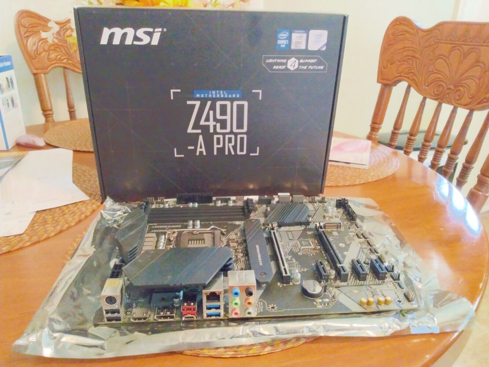MSI Z490-A PRO LGA 1200 Intel ATX Motherboard