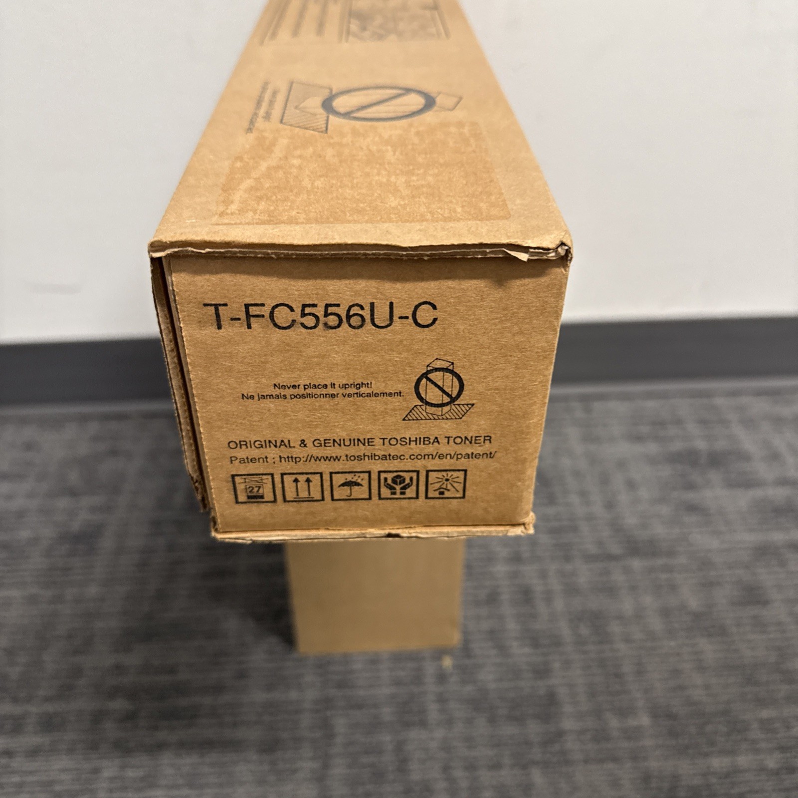 Genuine Toshiba TFC556UC Cyan Toner Cartridge New OEM