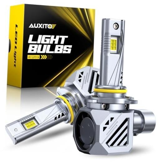 9005 HB3 LED Bulbs, 60,000LM 6500K Cool White, 20-Year Long Service 9005/HB3