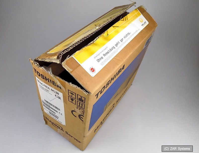 Rare: Toshiba Magnia SG20 Appliance Server, 566 GHz Intel Celeron 20GB HDD NEW