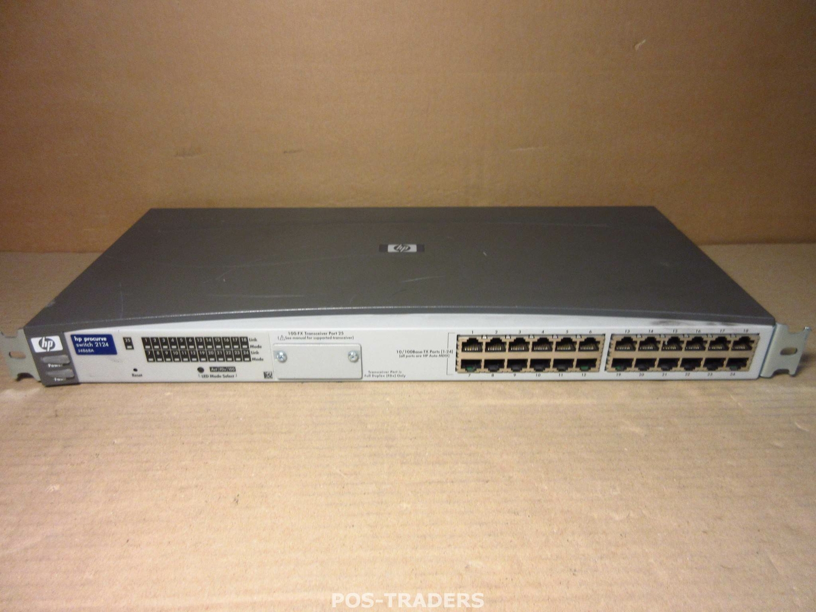 HP Procurve J4868A 2124 24-Port 10/100Base-TX Network Switch Unmanaged Network