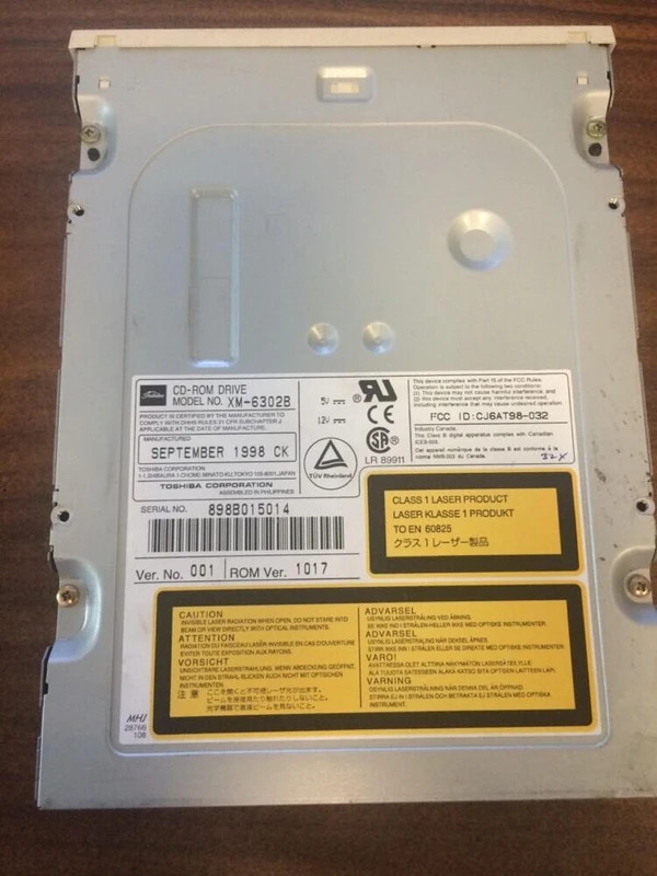 XM-6302B toshiba bezel matches dell optiplex GX1 32X cdrom