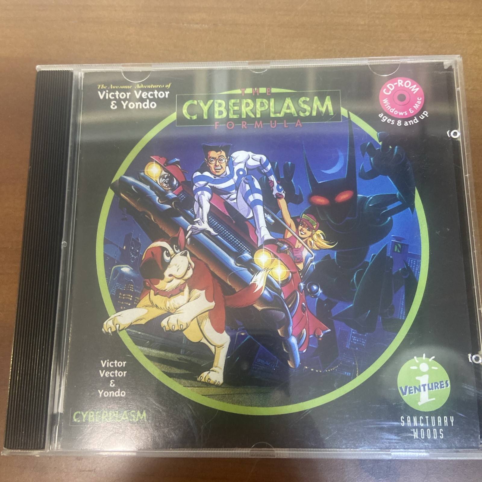 Victor Vector & Yondo: The Cyberplasm Formula - 1993 CD-ROM, Windows & Mac E1