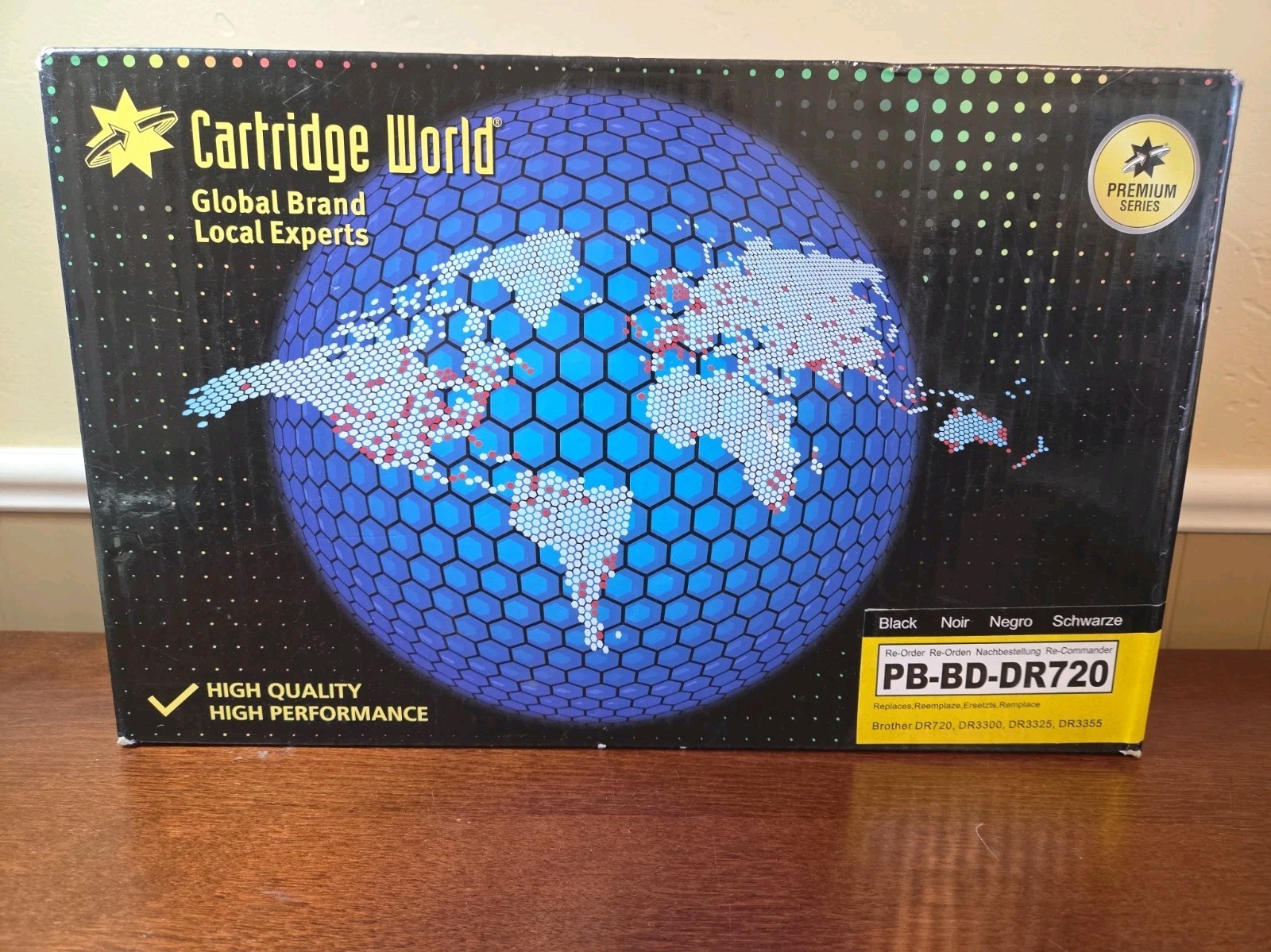 Cartridge World Black Compatible Laser Drum Unit PB-BD-DR720 for Brother DR720