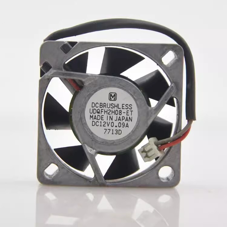 1PCS UDQFH2H08 3010 DC12V 0.09A 3CM 2-pin silent cooling fan