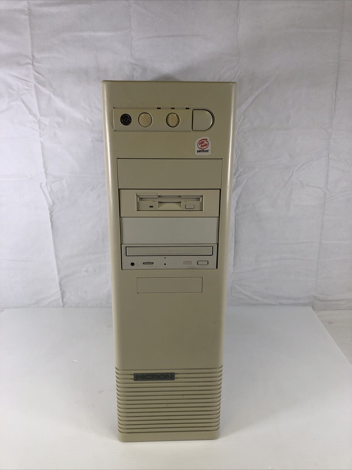 Vintage Micron PC Computer ATX Pentium 200MHz 64MB RAM NO HDD Tested