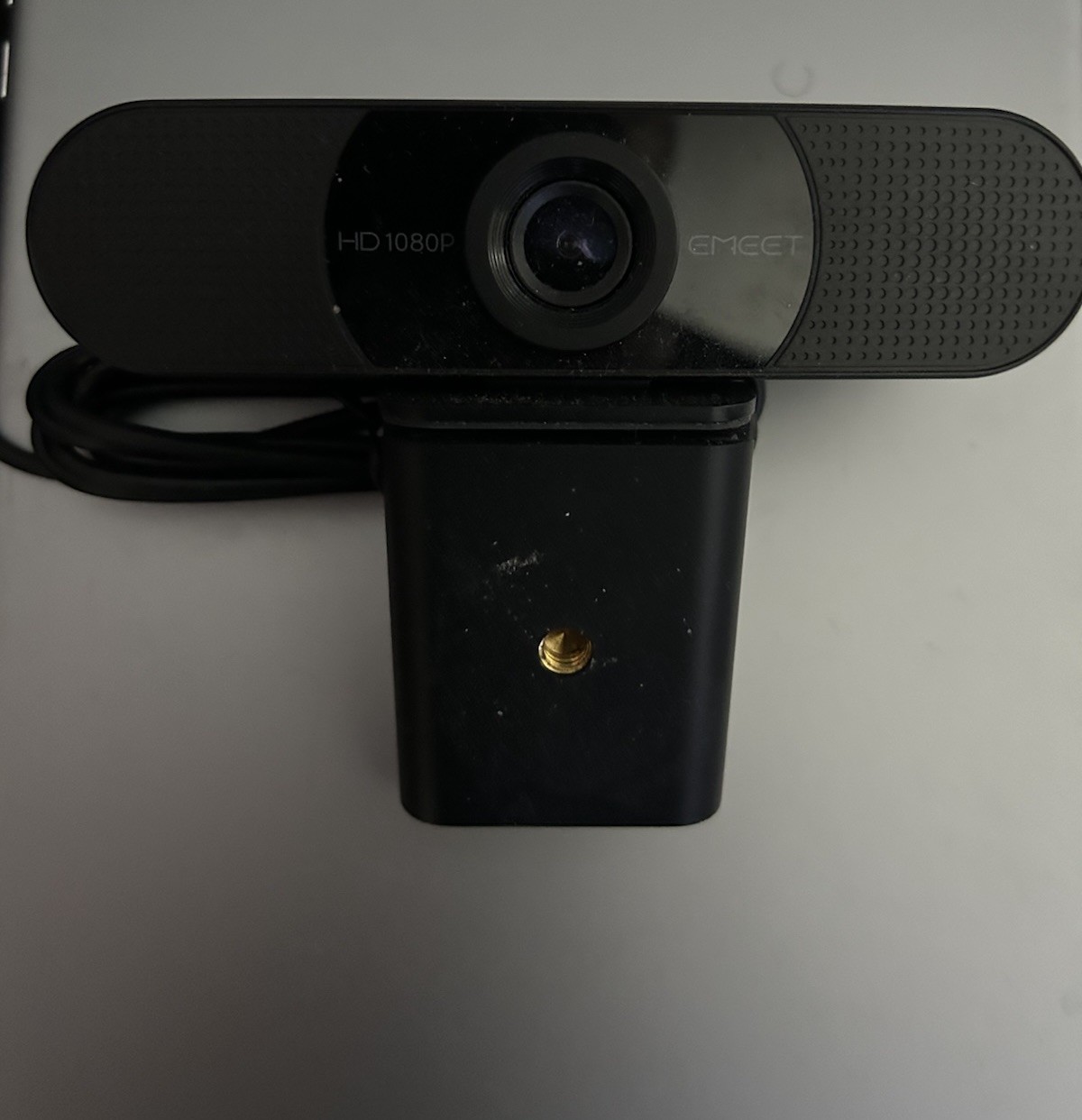 EMEET C960 1080p USB Clip-On HD Webcam 30fps Built-In Microphone Black