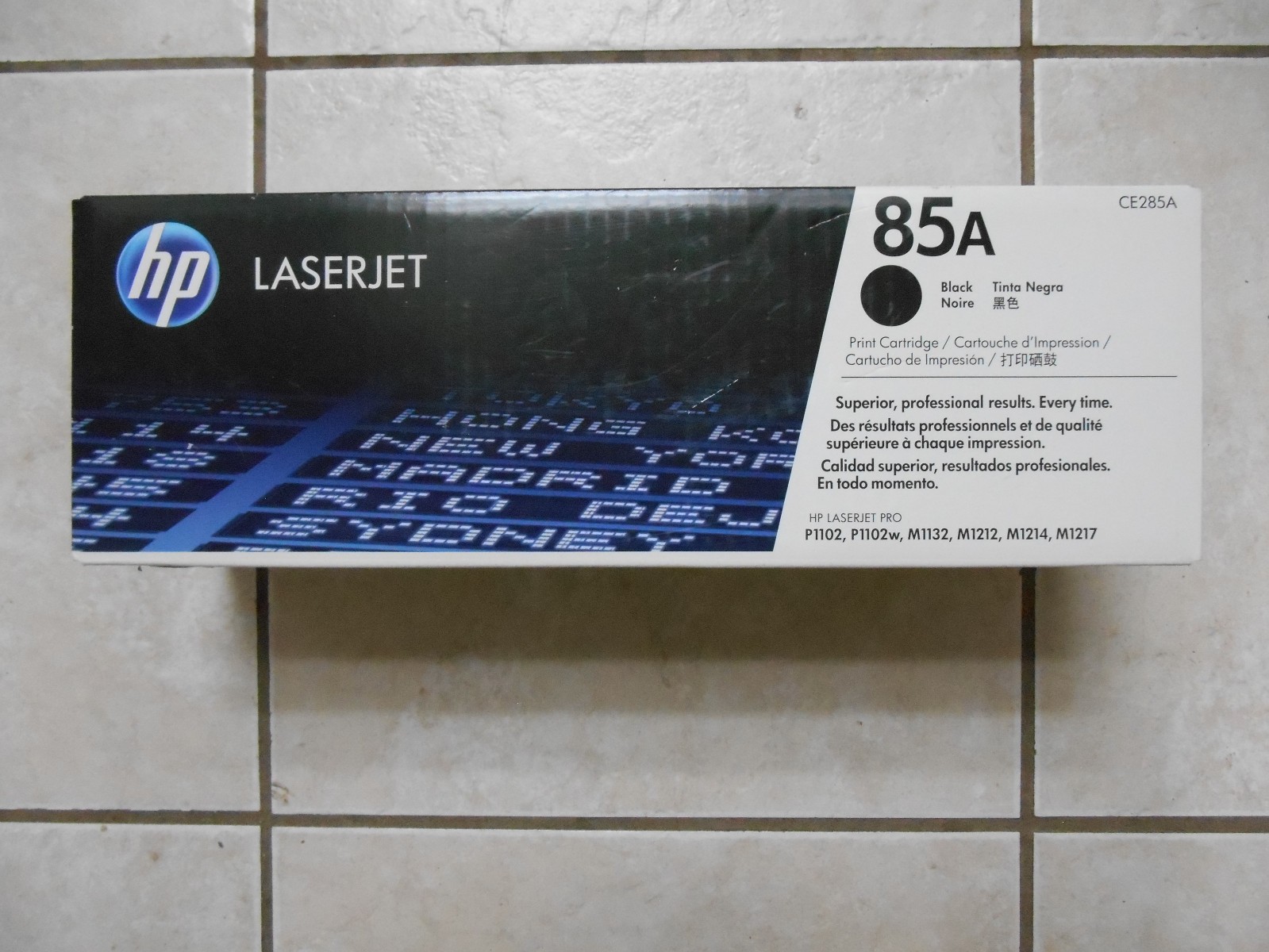 HP  85A/CE285A Black Toner Cartridge New In Box