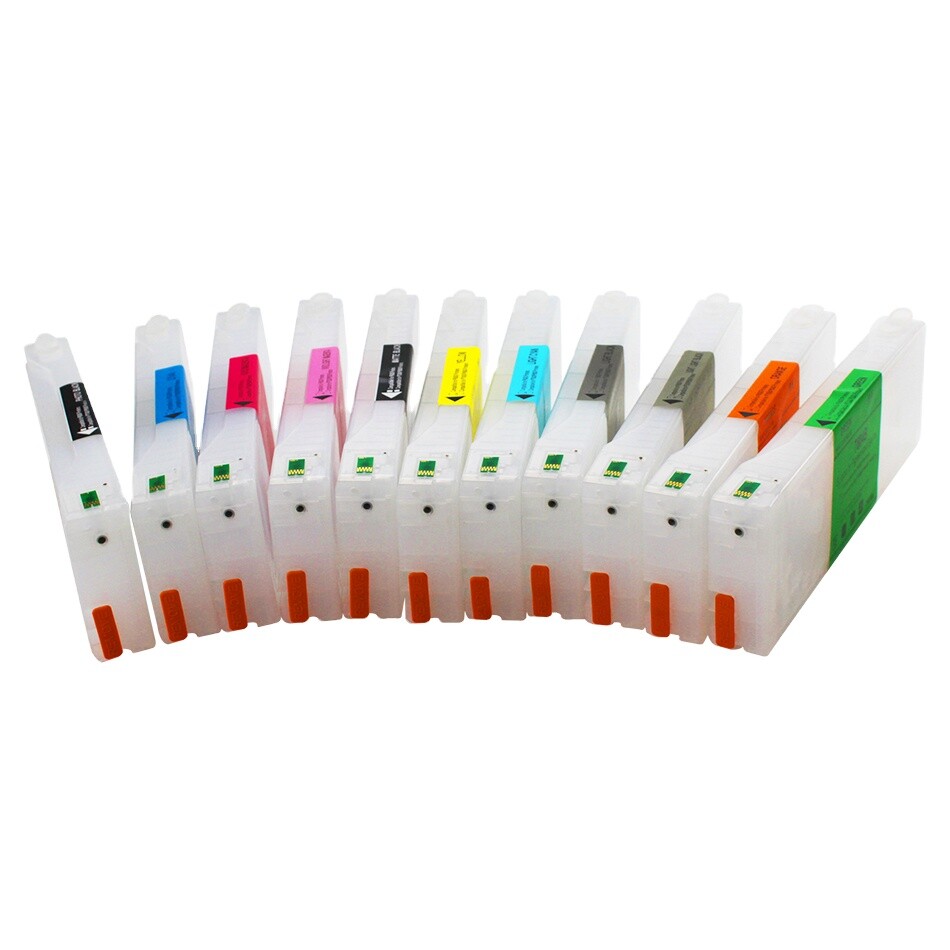 T8041-T8049 700ml empty refillable ink cartridge for Epson SureColor P6000