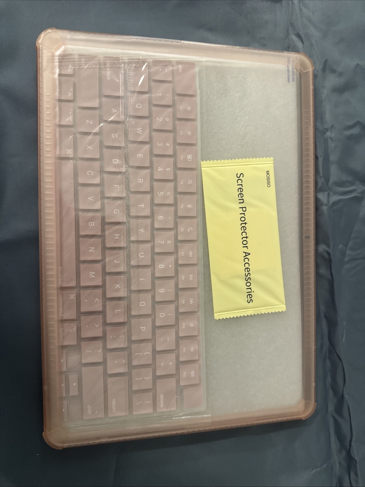 MOSISO Bumper Hard Case Cover for MacBook Air 13.6 Inch M2 M3 Pink New