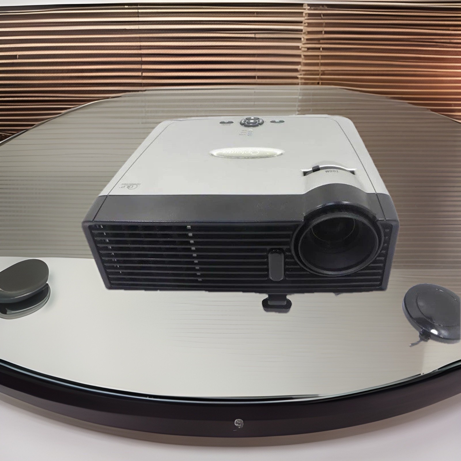 Optoma DLP Projection Display Model EP719 DLP Projector - With Case- Read inf
