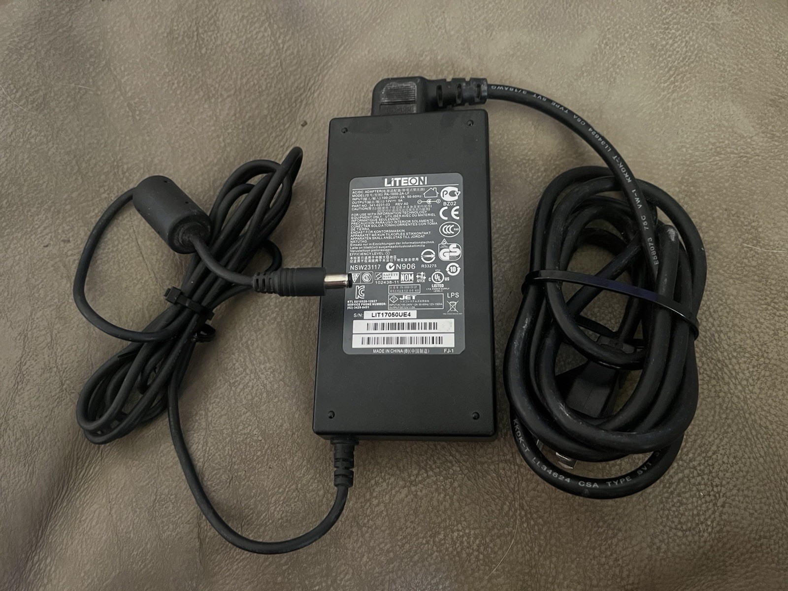 Genuine Liteon PA-1600-2A-LF Ac Adapter 12V 5A Power Supply