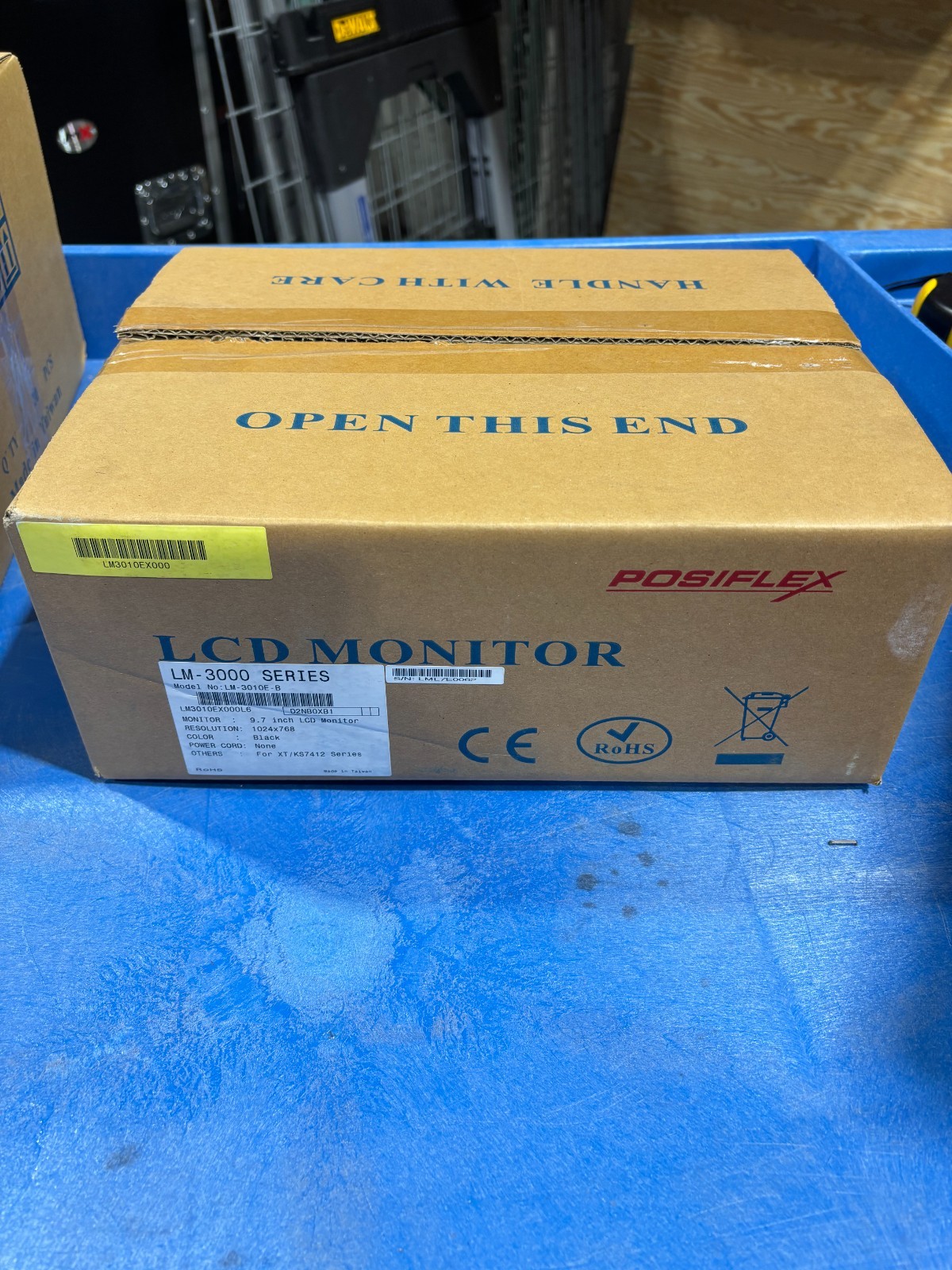 Posiflex Customer Display LCD Monitor POS Terminal LM-3010E-B