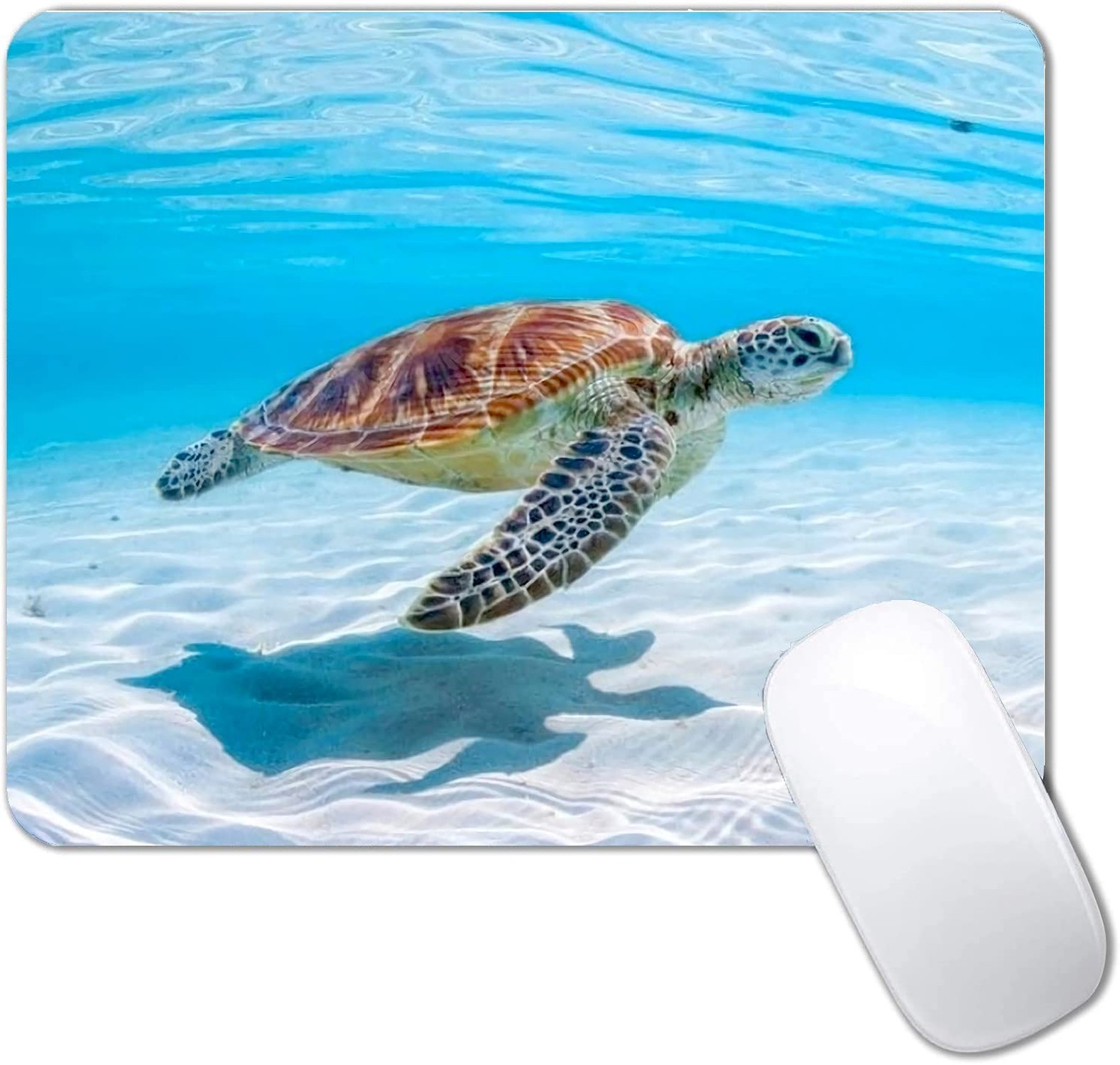 Sea Turtle Mouse Pad Non-Slip Rubber Base Gaming MousePads for Computers Lapt...