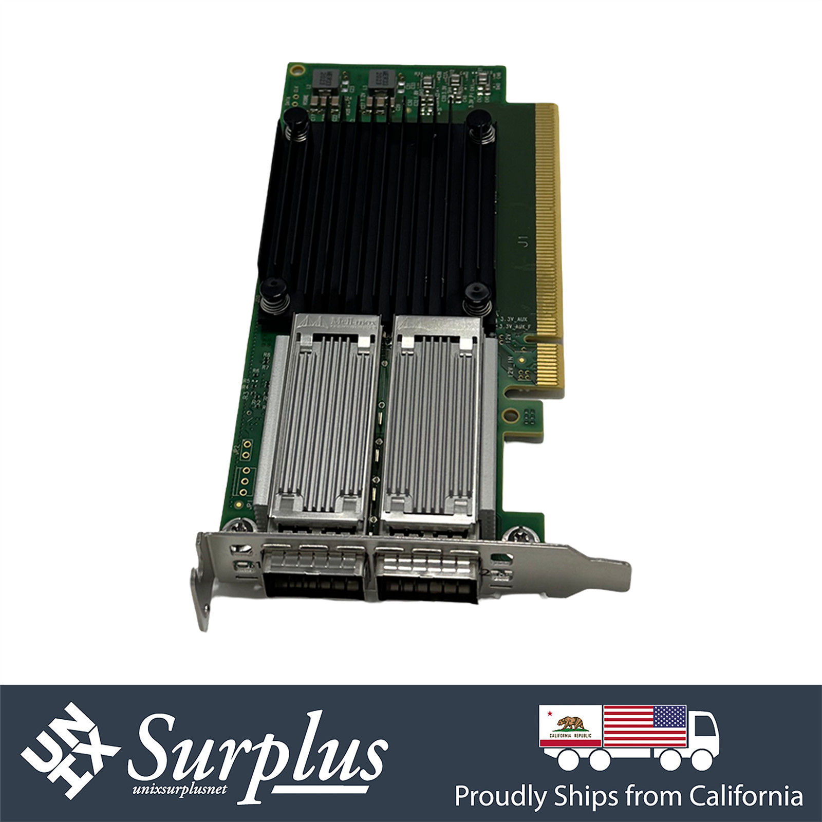 Mellanox Dell ConnectX-5 100GbE CX516A Dual Port 100G QSFP28 NIC Network Adapter