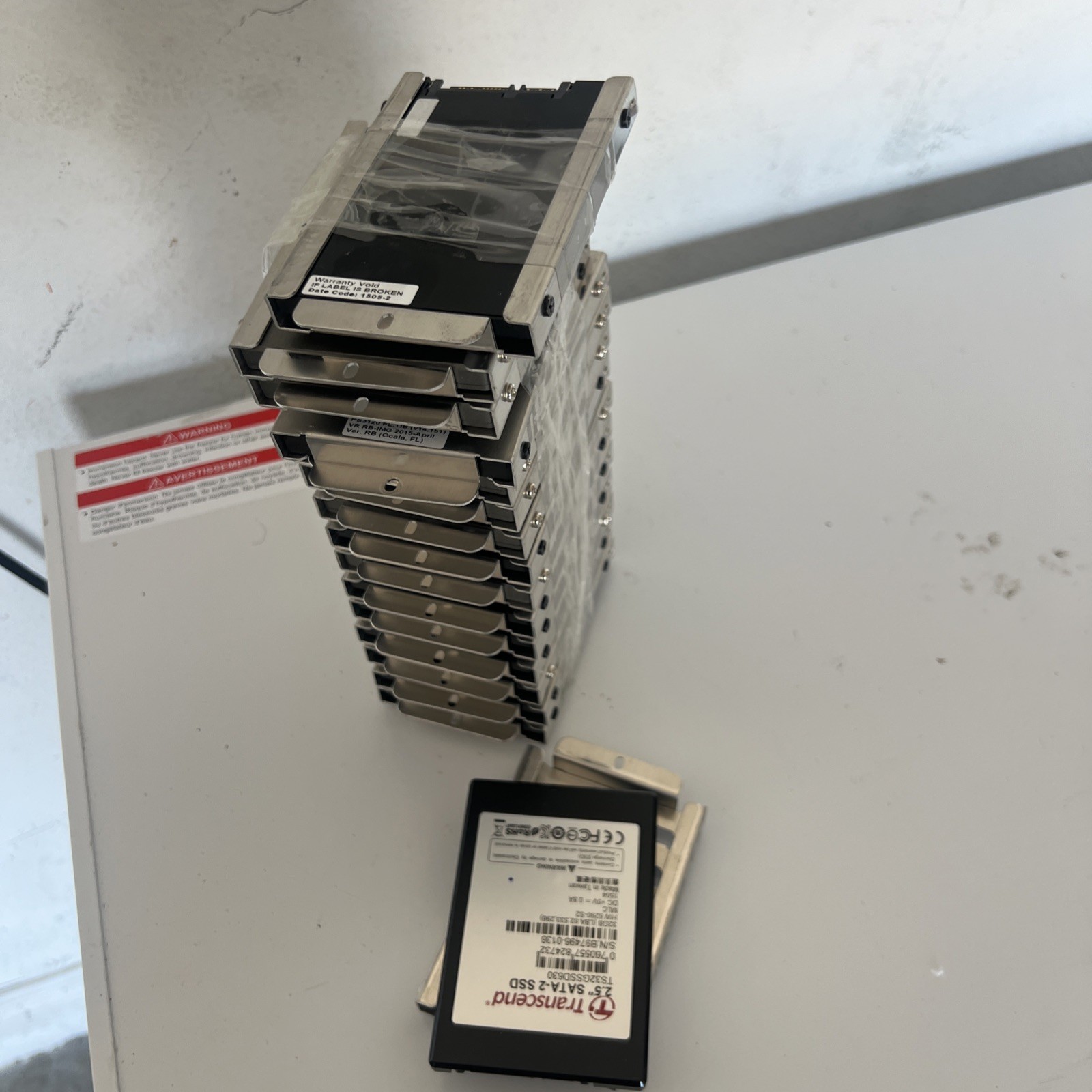 5 X TRANSCEND 32GB MLC SATA II 2.5'' TS32GSSD630 Lot Of 5
