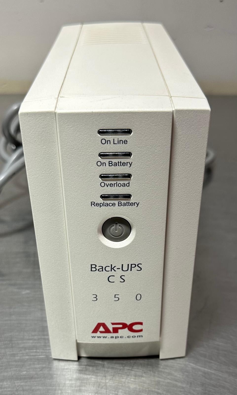 APC CS350 Back-UPS BK350 Power Supply with 6 Outlets Uninterruptible W/Battery