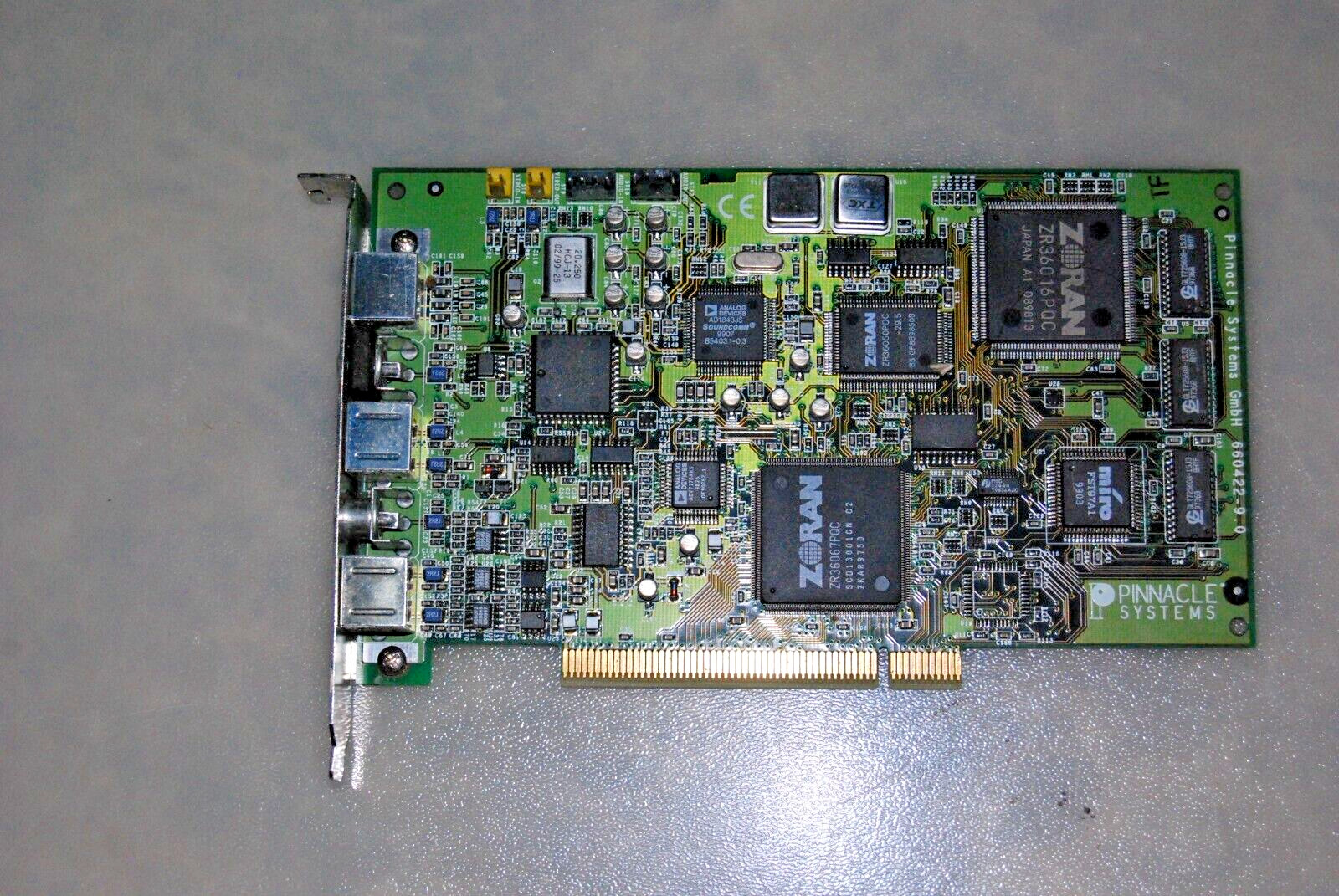 Pinnacle Systems MiroVideo PCI video capture board DC30Plus 660422-9.0     J$P