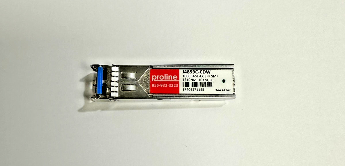 Proline - J4859C HPCompatible SFP 1000BASE-LX 1310nm 10km SMF LC - Tested