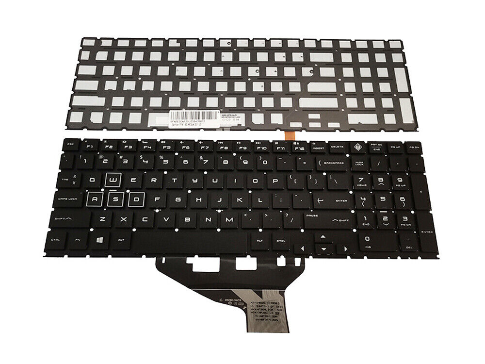 HP OMEN 15-dc0030nr 15-dc0051nr 15-dc0086nr Notebook Keyboard Colorful Backlit