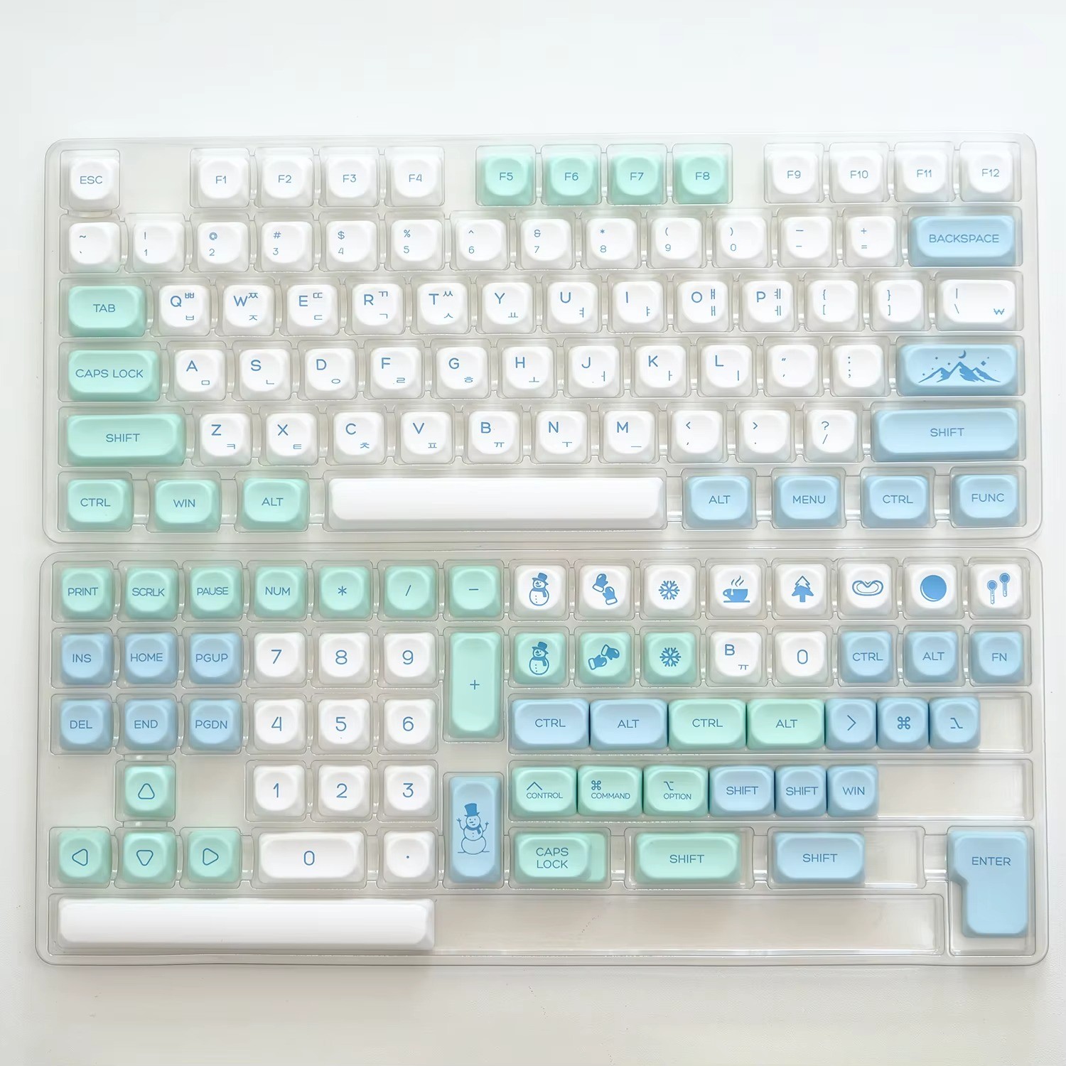 KBDiy PBT Keycap Set KOA Profile 139-Key GMK Style for MX Switches Keyboard