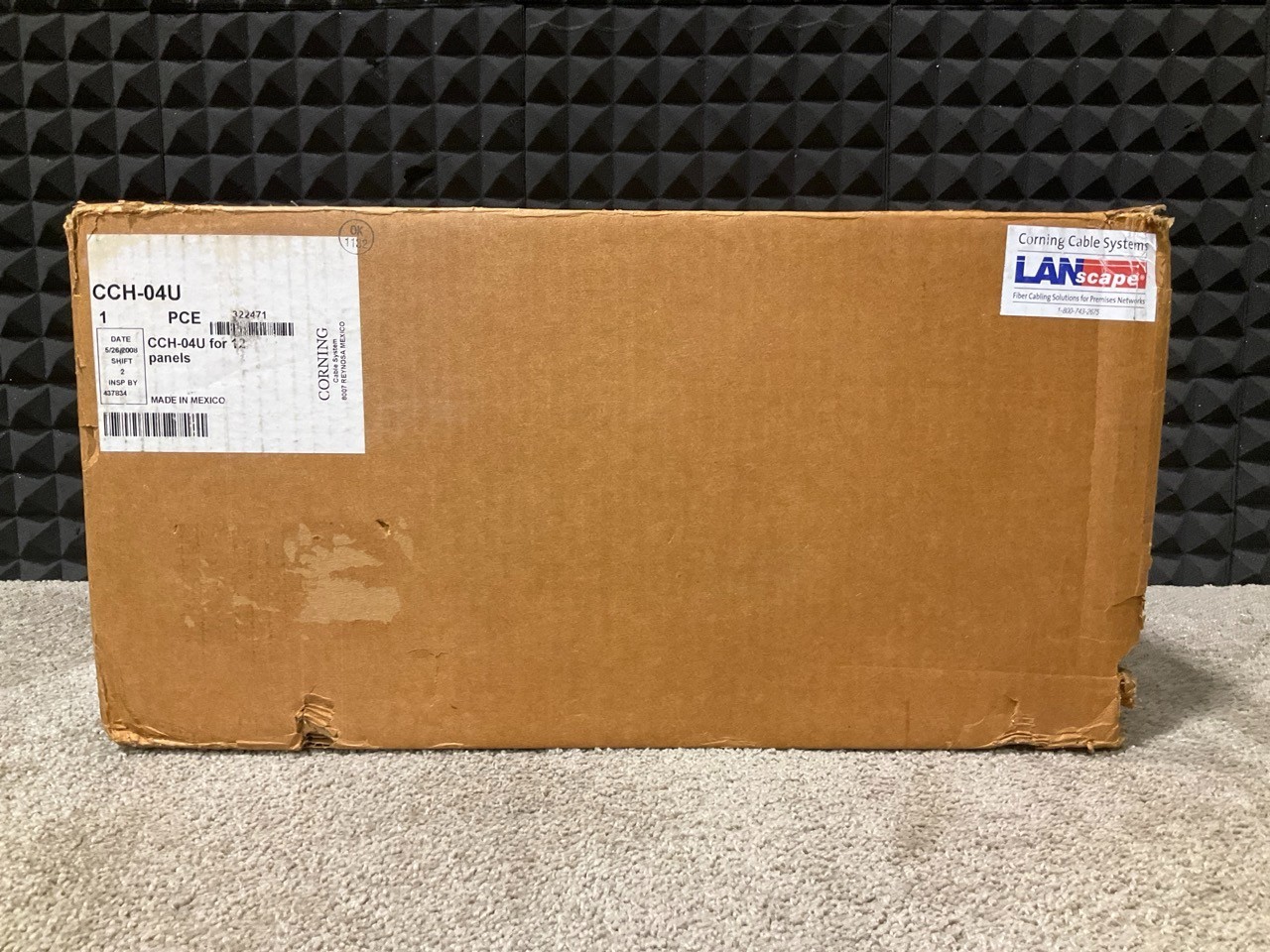Corning LANscape Closet Connector Housing 4U CCH-04U  | 🇺🇸✨🇺🇸✨
