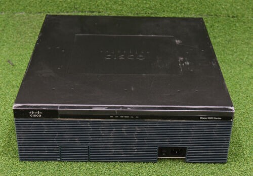 CISCO 3945-VSEC/K9 Router w/ 1 x PWR-3900-POE, PVDM3-32, SM-ES3-24-P - 1 YrWty
