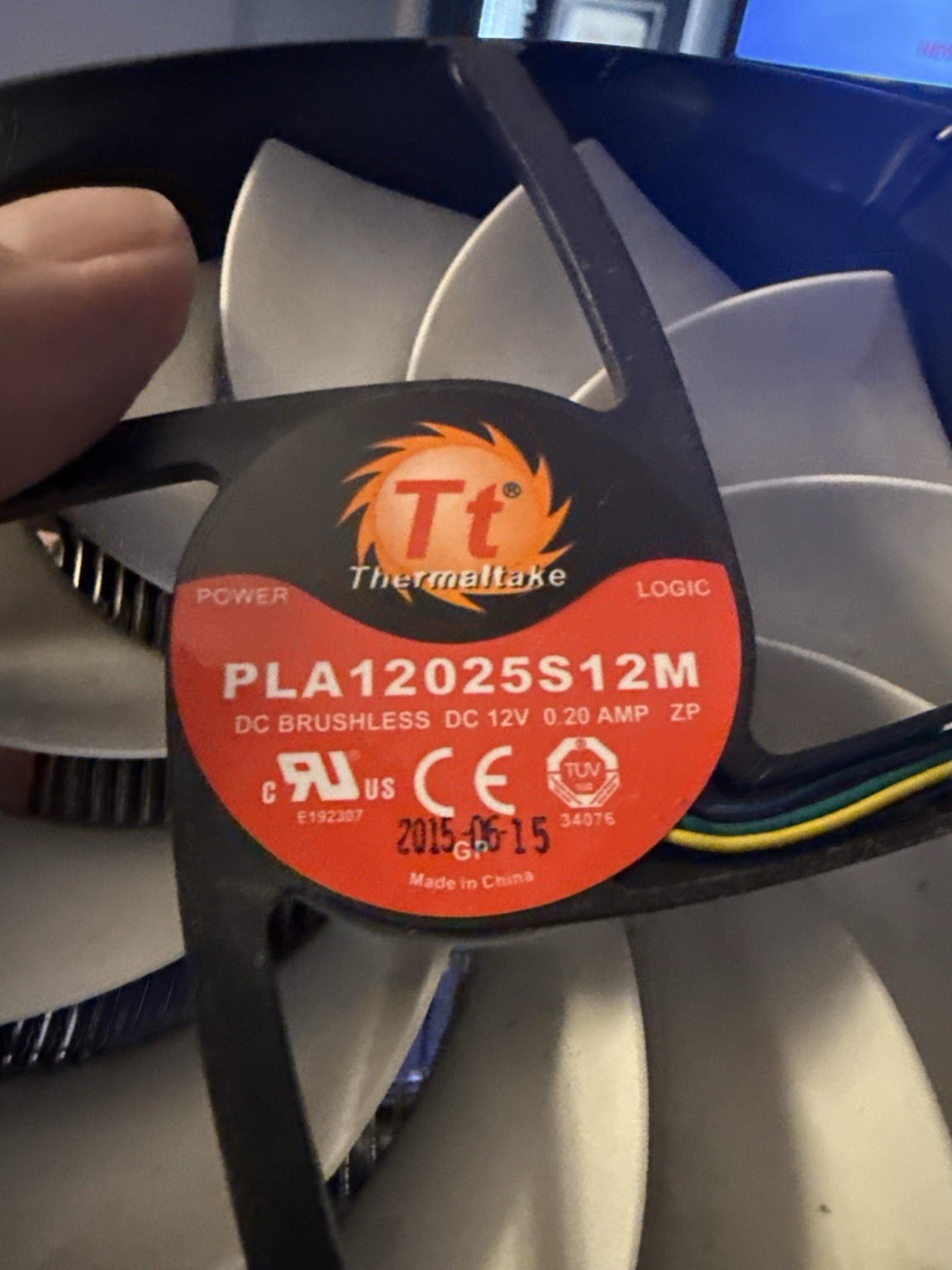 Thermaltake Frio Silent 12 CPU Cooler 120mm PWM Fan PLA12025S12M Heatsink