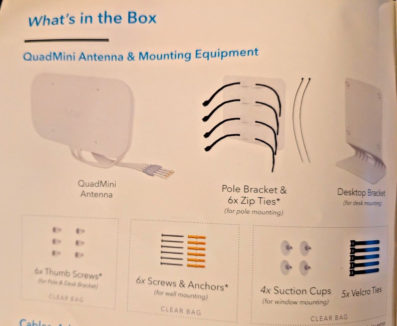 Waveform QuadMini Low Profile 4x4 MIMO Omni-Directional Antenna - Cellular Route