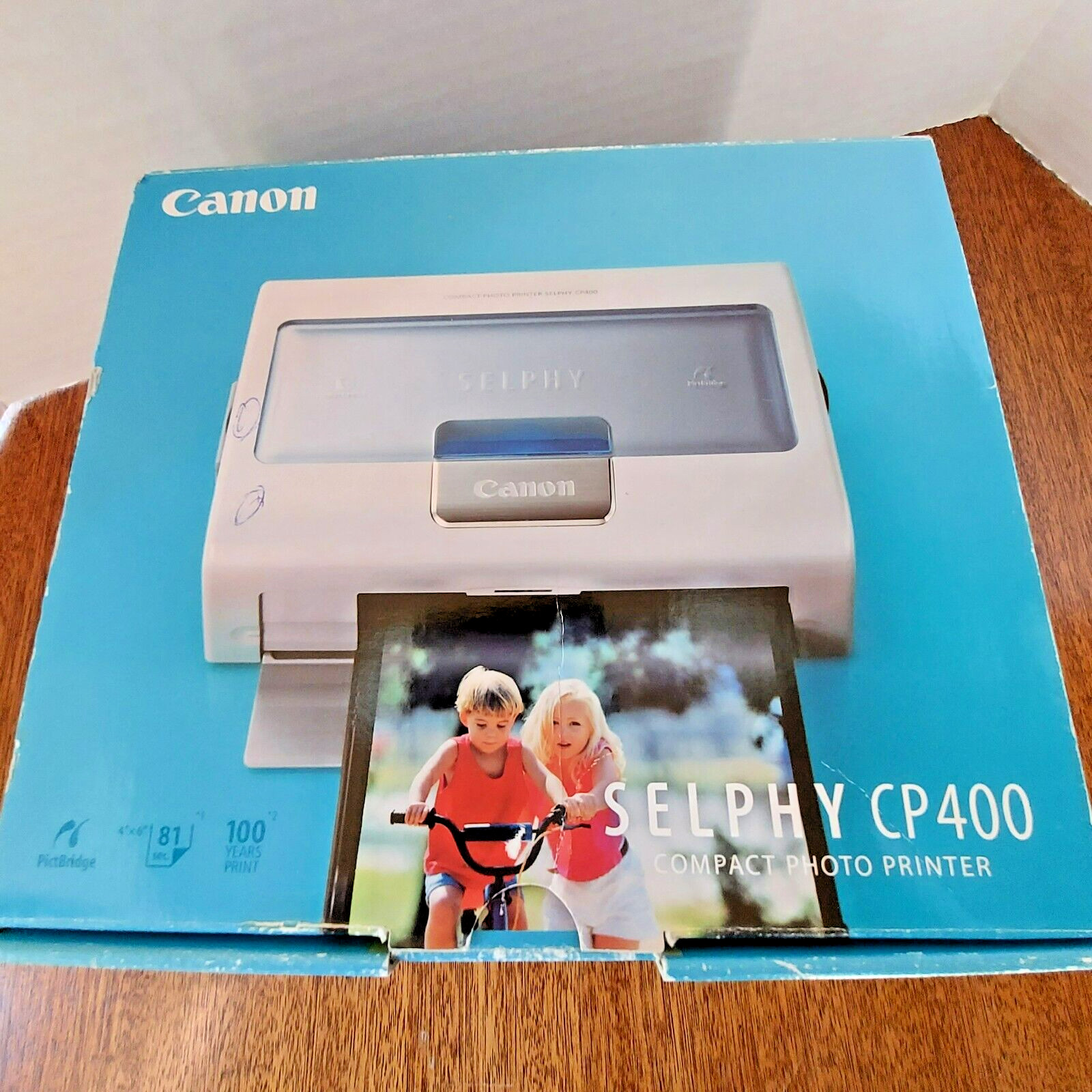 "Canon SELPHY CP400" Digital Photo Thermal Printer Pre-Owned Great Shape No Disc