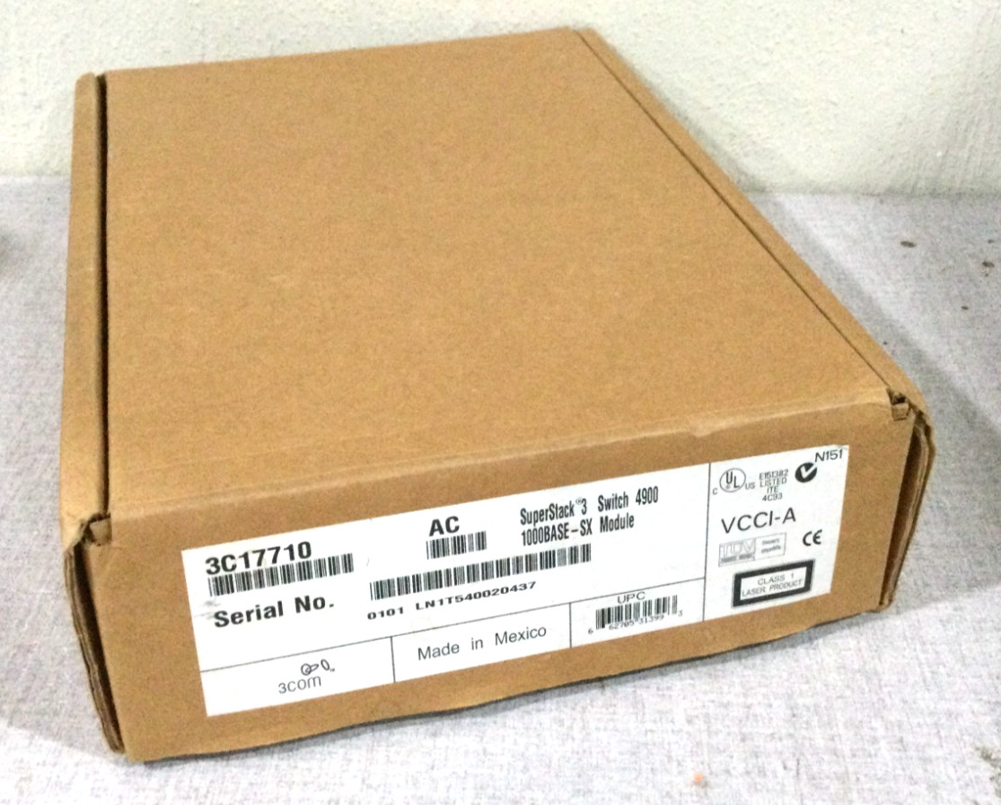 3COM 3C17710 SUPERSTACK 3 SWITCH 4900 1000BASE-SX MODULE CARD