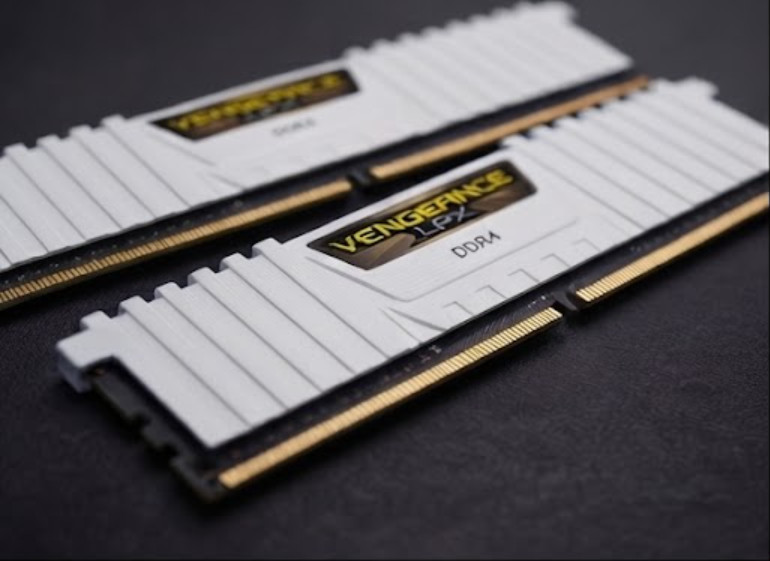 White Corsair Vengeance LPX 16GB DDR4-3000 RAM — 2×8GB Desktop DIMMs