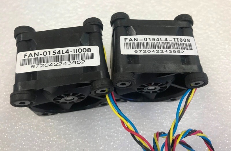 Lot of 2x Supermicro FAN-0154L4 40x40x28mm 22.5K RPM Middle Cooling Fan